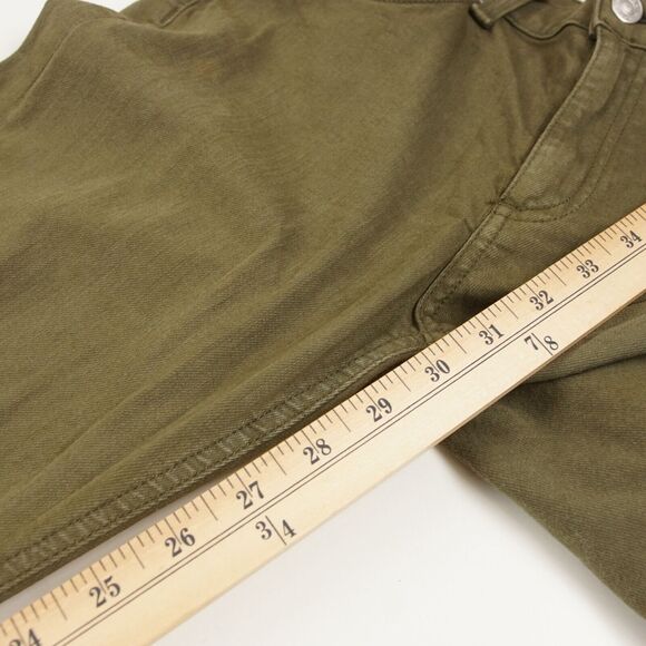 Rag & Bone Green Skinny Jeans with Stretch Fit - Picture 7 of 12